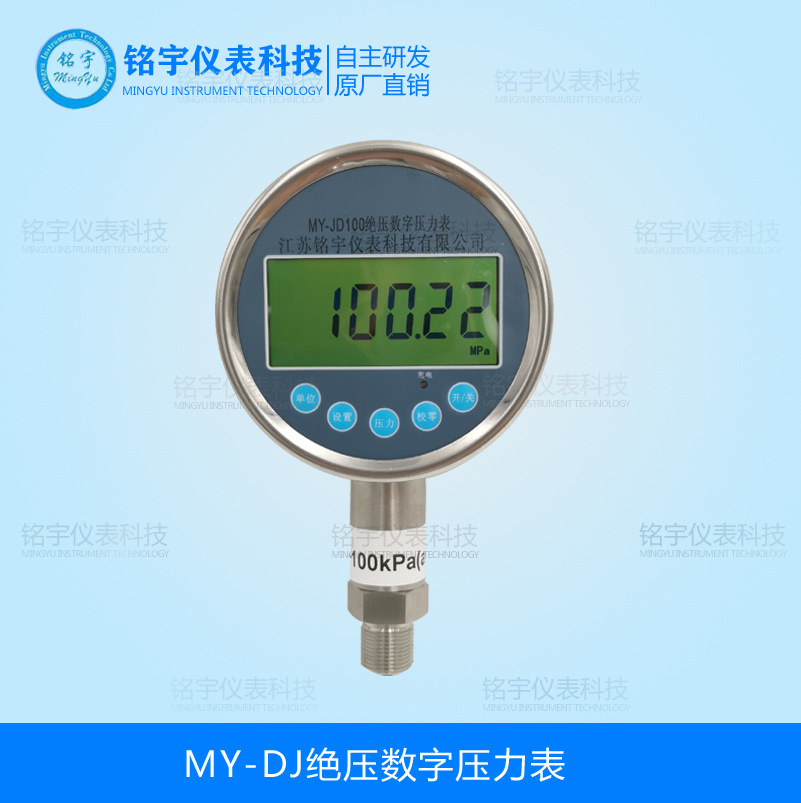 MYDJ精密数字压力表
